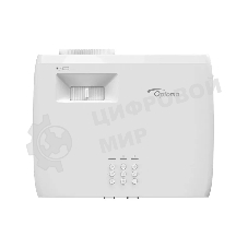 Лазерный проектор Optoma HZ146X-W DLP FullHD(1920x1080),3800 ANSI lm;2000000:1;Zoom 1,1x;TR 1.48-1.62:1;HDMI x2; AudioOUT x1 3.5мм; USB-A power 1.5A ; RS232; 15W mono; 34dB; 3kg белый (E9PD7KK01EZ1E)
