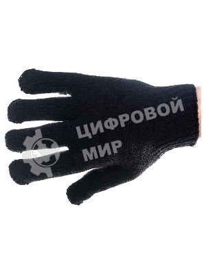 Перчатки трикотажные Сибртех, акрил, с ПВХ точкой, 7 класс