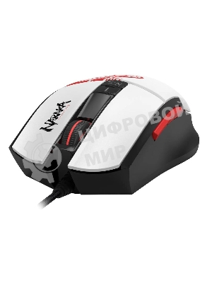 Мышь проводная A4Tech Bloody L65 Max белый, 12000 dpi, USB, кнопки - 7