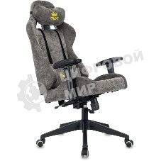 Кресло игровое Zombie 51 серый Light-19 крестов. металл