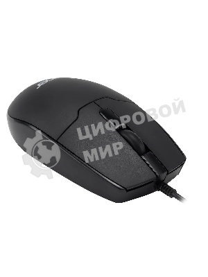 Мышь проводная Acer OMW126 черный, 1200 dpi, USB, кнопки - 3