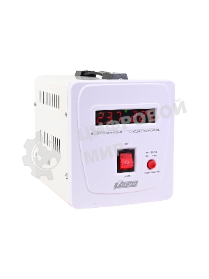 Стабилизатор напряжения PowerMan AVS 1500 E белый