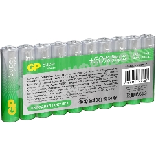 Батарея GP Super Alkaline 24AA21-2CRSWC10 AAA (10шт) спайка