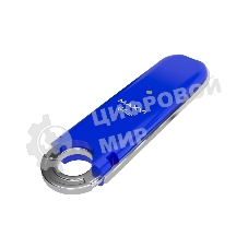 Флешка USB Maxvi P2 blue (FD64GBUSB20C10P2), 64Gb, USB 2.0, R/W 20/10, синий
