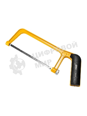 Ножовка по металлу Deli DL6007 150мм Рама из алюминиевого сплава. Сталь 65 Mn.