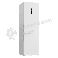 Холодильник Hotpoint HDKP 8201I W белый двухкамерный 257/100л морозилка снизу, No Frost