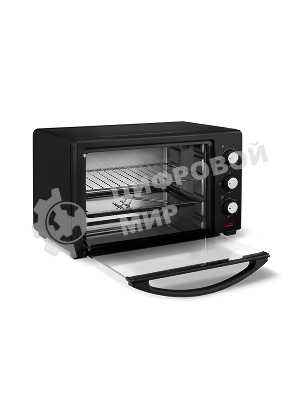 Мини-печь Blackton Bt EO3001W Black, Мощность 1600 Вт, Объем 30 л, 3 режима работы, Таймер до 60 мин