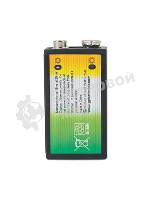 Батарейка аккумуляторная GP, Крона (20R8H, 6F22), Ni-Mh, 200 mAh, 1 шт., в блистере, 20R8H-2CRU1