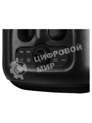 Портативная колонка SVEN PS-880, черный, 1.0, 110 Вт (RMS), Bluetooth, FM, USB, microSD, LED-дисплей, аккумулятор