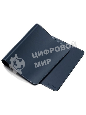 Коврик для мыши Satechi Vegan-Leather Premium Desk Mat, 680x314 мм, синий ST-LPDMB