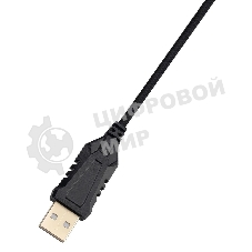 Мышь проводная GMNG XM007 черный/красный, 10000 dpi, USB, кнопки - 7