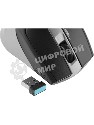 Мышь беспроводная A4Tech Fstyler FG35 серый/черный, 2000 dpi, радиоканал, USB, кнопки - 6