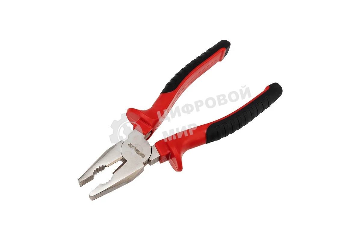 Плоскогубцы комбинированные Rexant 12-4613 200 мм, никелированные, двухкомпонентные рукоятки