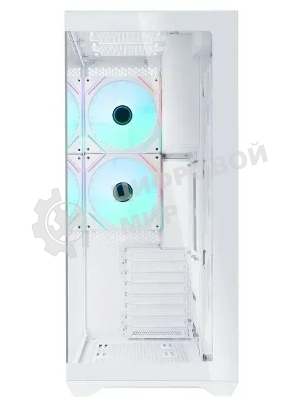Корпус ATX Eurocase M4801 white, без БП, закаленное стекло 2 стороны