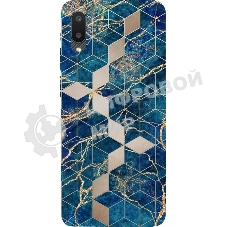 Чехол (клип-кейс) Gresso Meridian, для Samsung Galaxy A02, синий gr17aaae8917