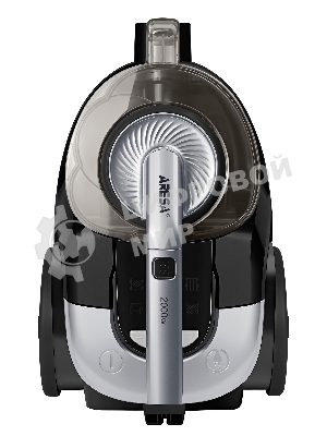 Пылесос Aresa AR-2406 черный/серебристый, 400/2000 Вт, уборка сухая, пылесборник контейнер 2,5 л