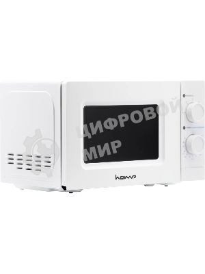 Микроволновая печь HOME HMM207BW белый, 20 л, 700 Вт, переключатели - поворотный механизм