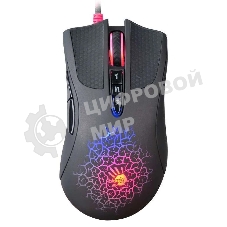 Мышь проводная A4Tech Bloody AL90 Blazing черный, 12000 dpi, USB, кнопки - 8