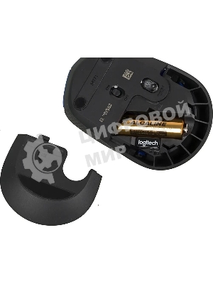 Мышь беспроводная Logitech M171 синий, 1000 dpi, радиоканал, USB, кнопки - 3