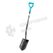 Лопата штыковая профессиональная Palisad LUXE 190х295х1200 мм, увеличенный наступ, цельнометал.