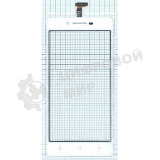 Сенсорное стекло (тачскрин) для OPPO R1, белое