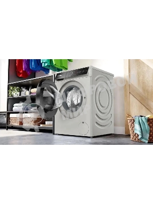 Стиральная машина Bosch Serie 8 WGb2440XME серебро, загрузка фронтальная 9 кг, 1400 об/мин., класс: А+++