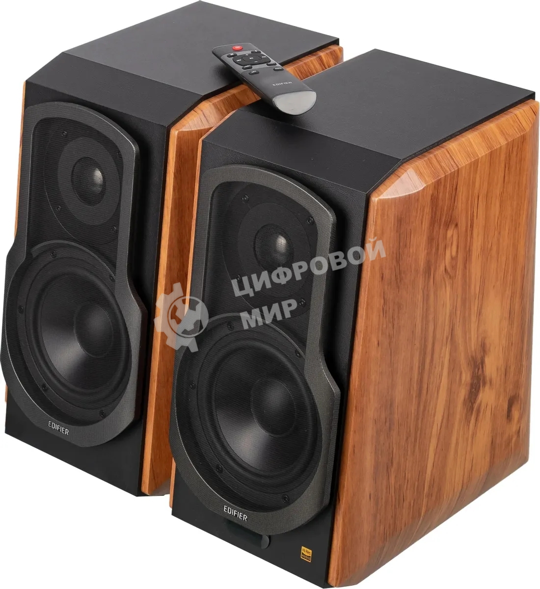 Акустическая система Edifier S1000MKII Brown (2.0,Bluetooth 5.0,ДУ,2x 25 Вт (ВЧ), 2x 35 Вт (СЧ/НЧ)