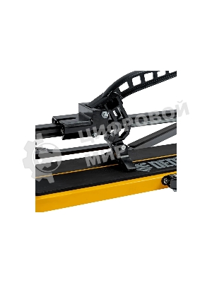 Плиткорез рельсовый Denzel 1000х16мм, каретка на подш., стальная станина, усил. рукоятка-пенал