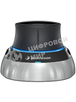 Мышь беспроводная 3DConnexion SpaceMouse Wireless (3DX-700115) черный/серебристый, радиоканал, Bluetooth, USB, кнопки - 2