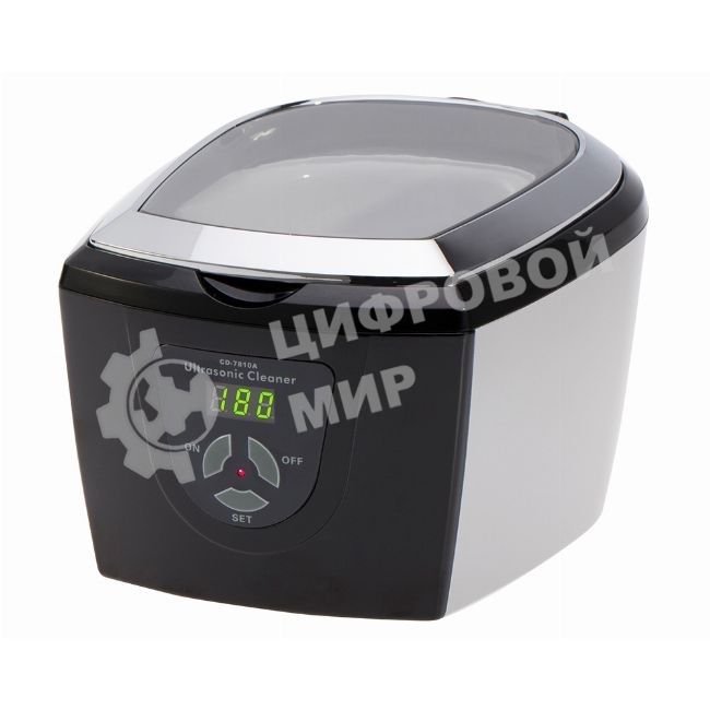 Ультразвуковая ванна Codyson CD-7810A черный, 0.75 л, 50 Вт