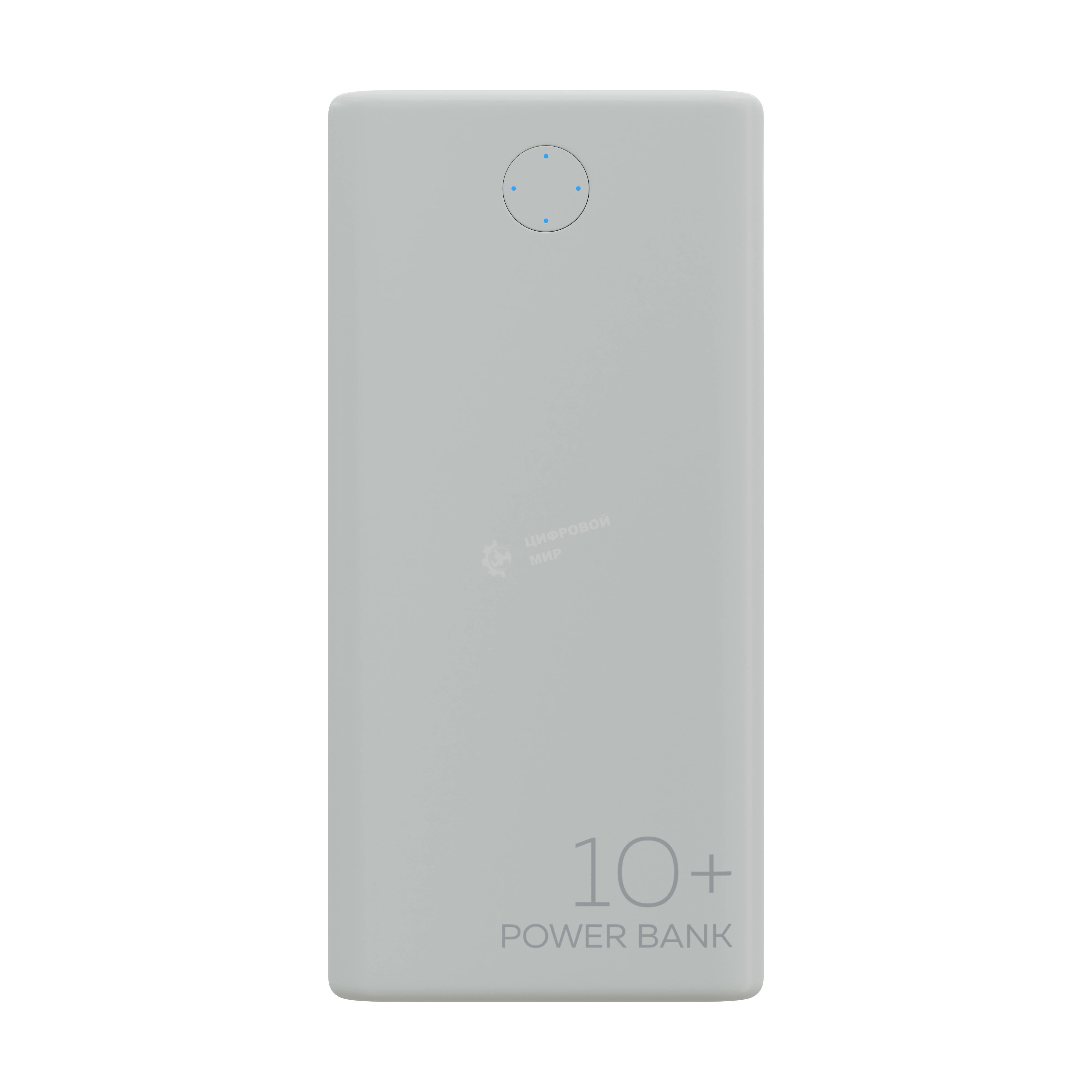 Портативный аккумулятор More choice (4610196408694) PB11-10 White 10000mAh 2USB