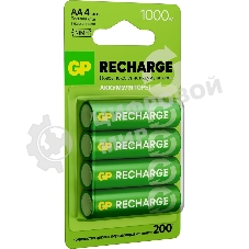 Аккумулятор GP Smart Energy AA NiMH 1000mAh (4шт)