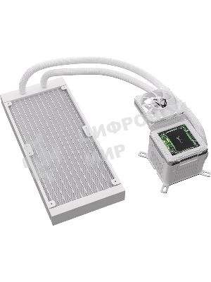 Система жидкостного охлаждения Formula V Line Cryo Wing Digi 240 WH, 240мм, LCD 2.73