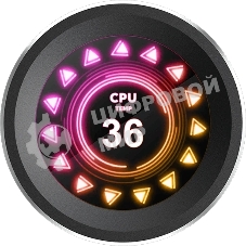 Водяное охлаждение для процессора SAMA Q60 Black (360мм, LED temp., черный, ARGb/Fans: 3x120мм, 86CFM, 30dBA, 2600RPM/Pump height 64мм, 30dBA, 2800RPM, Rad thickness 27мм/S: 1851, 1700, 1200, 20XX, 115X, AM5, AM4)