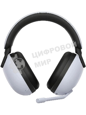 Гарнитура Sony INZONE H9 белый, беспроводная + проводная, Bluetooth, до 32 ч, подсветка