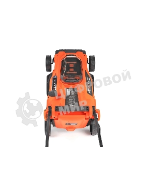 Газонокосилка аккумуляторная PATRIOT CM 440 2*21В UES, без акб и зу, бесщеточ, 37см, трав 35л пласт+мульчирование, центр. подъем 6 уровней (25-75), пласт дека