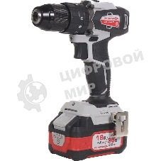 Дрель-шуруповерт ИНТЕРСКОЛ DAU-13/36V 50, 36 В, 2 Ач, 50 Нм, бесщеточный, ударный