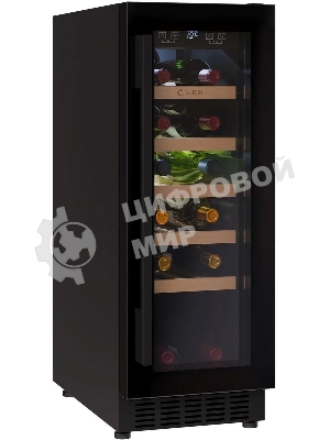 Винный шкаф LEX LWD3020BL 1-нокамерн. черный