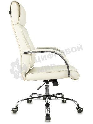 Кресло Бюрократ T-8010SL/IVORY слоновая кость, экокожа