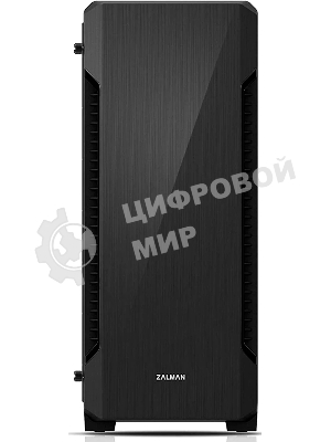 Компьютерный корпус MidiTower Zalman S3 TEMPERED GLASS WINDOW black