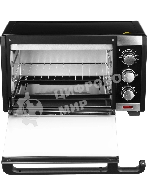Мини-печь Hyundai MIO-HY091 20 л, 1380 Вт, черный