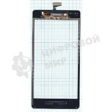 Сенсорное стекло (тачскрин) для OPPO Neo 7, черное