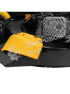 Бензиновая газонокосилка Denzel GLT-460SP-T, Trike 150 см3, 46 см, привод, панель, 60л