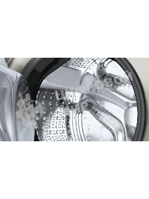 Стиральная машина Bosch Serie 8 WGb2440XME серебро, загрузка фронтальная 9 кг, 1400 об/мин., класс: А+++