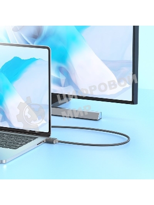 Кабель Hoco US08 ver2.0 HDMI (m) HDMI (m) 2м черный (пакет)