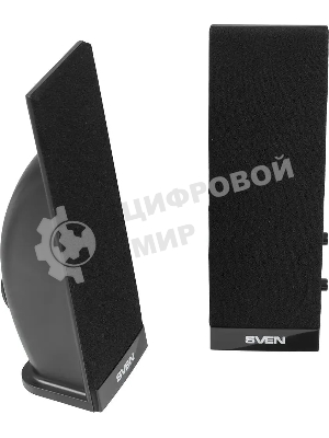 Акустическая система SVEN 230 2.0 черный 4Вт