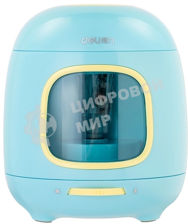 Точилка для карандашей электрическая Deli VA13BLUE пластик, синий