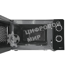 Микроволновая печь Centek CT-1575 черный, 20 л, 700 Вт, переключатели - поворотный механизм