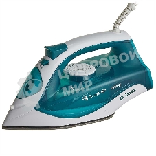 Утюг Delta DL-756 белый/зеленый, 2200 Вт, 23 г/мин, 125 г/мин, 250 мл