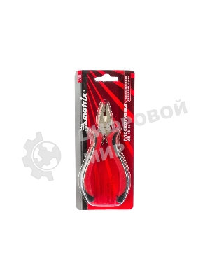 Плоскогубцы Matrix Mini 130 мм, никелированные, авторазжим, двухкомпонентные рукоятки